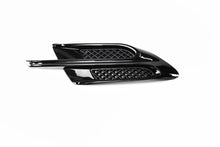 Load image into Gallery viewer, Bentley Bentayga black left right fender air vent grill 2pcs #1863