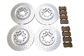 Ferrari F430 front rear brake pads & rotors #1800