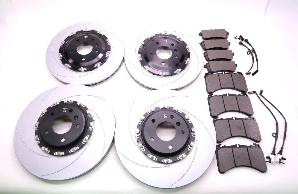 Aston Martin Dbx front rear brake pads and rotors TopEuro #2285