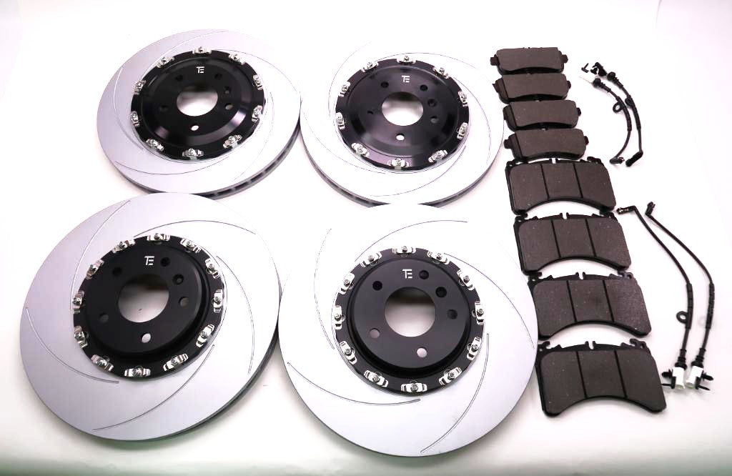 Aston Martin Dbx front rear brake pads and rotors TopEuro #2285