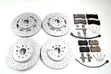 Load image into Gallery viewer, Maserati GranTurismo Gt front rear brake pads rotors set TopEuro #206 PREMIUM