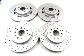 Maserati GranTurismo Gran Turismo Gt front rear brake disc rotors TopEuro #1804