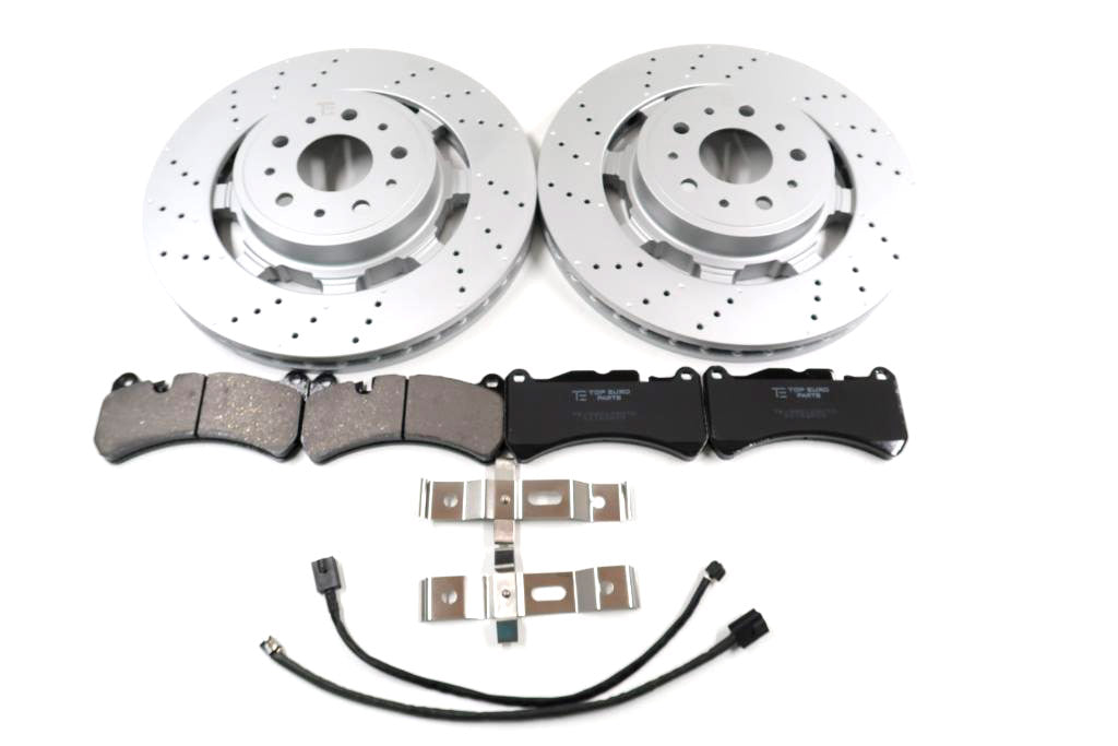 Maserati GranTurismo Gran Turismo Gt front brake pads rotors TopEuro #1805