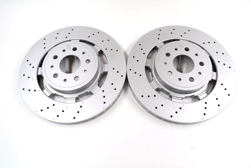 Maserati GranTurismo Gran Turismo Gt front brake disc rotors TopEuro #1806