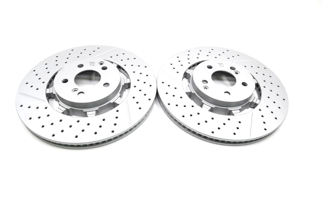 Mercedes Benz E63 Amg W213 rear brake rotors 2pcs TopEuro #1904