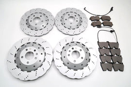Replacement front rear brake pads & rotors for Audi Rs5 #1906