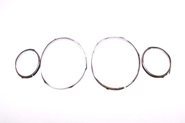 Bentley Mulsanne chrome headlight rings 4pcs #2437