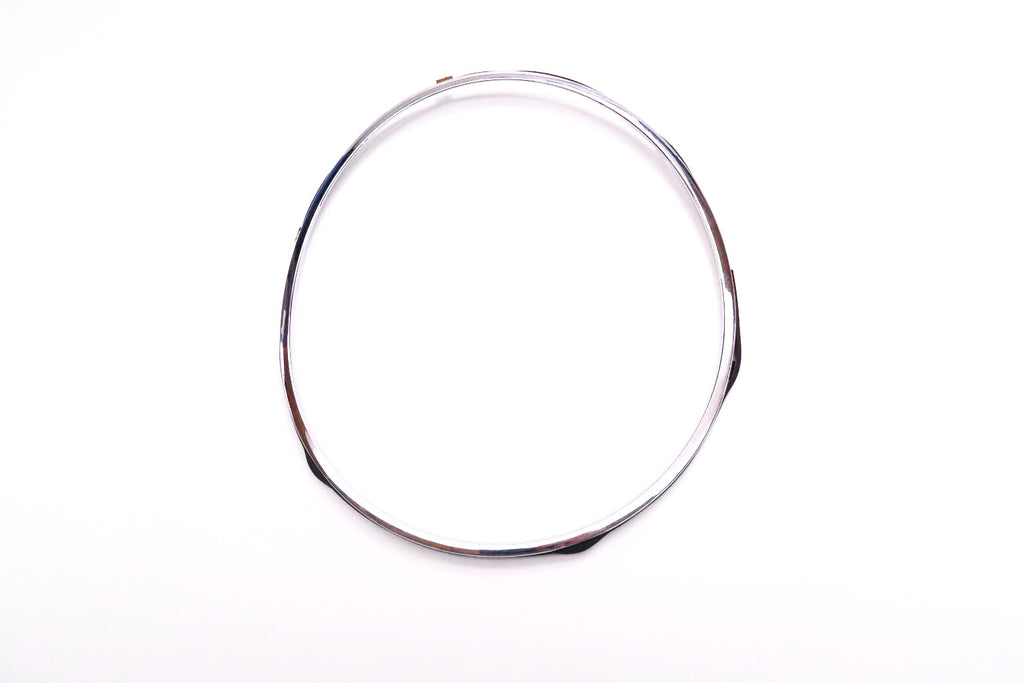 Bentley Mulsanne left inner chrome headlight ring #2439