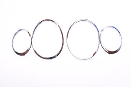 Bentley Flying Spur chrome headlight rings 4pcs #2442