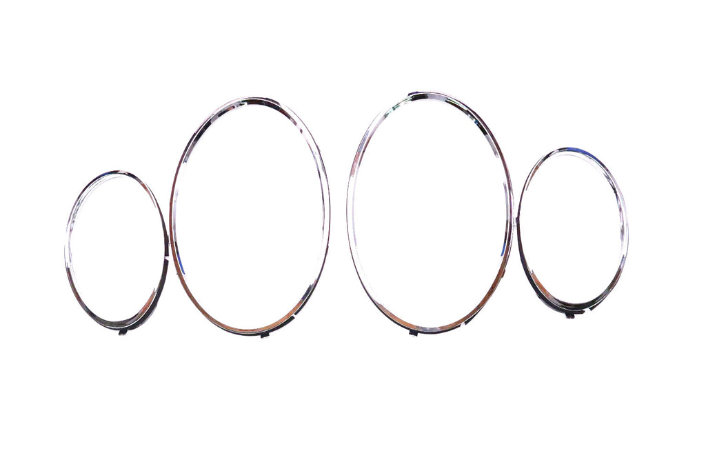 Bentley Bentayga chrome headlight rings 4pcs #2447
