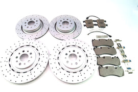 Maserati Levante S front rear brake pads & rotors TopEuro #988