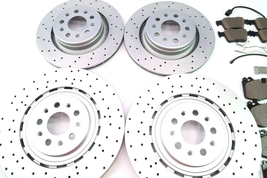 Maserati Levante S front rear brake pads & rotors TopEuro #988