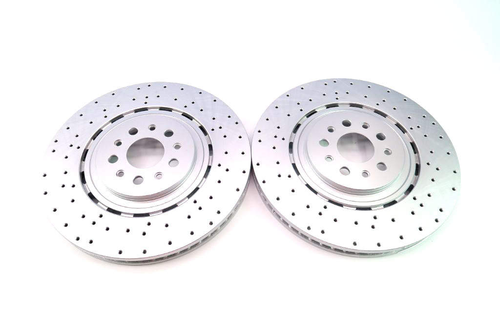 Maserati Levante S front brake rotors TopEuro #993 2pcs