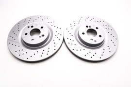 Mercedes Glc63 Gt63 Gt53 Amg rear brake disc rotors 2pc TopEuro #1960