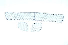 Bentley Continental Gt Gtc chrome front bumper grille 3pcs #1140