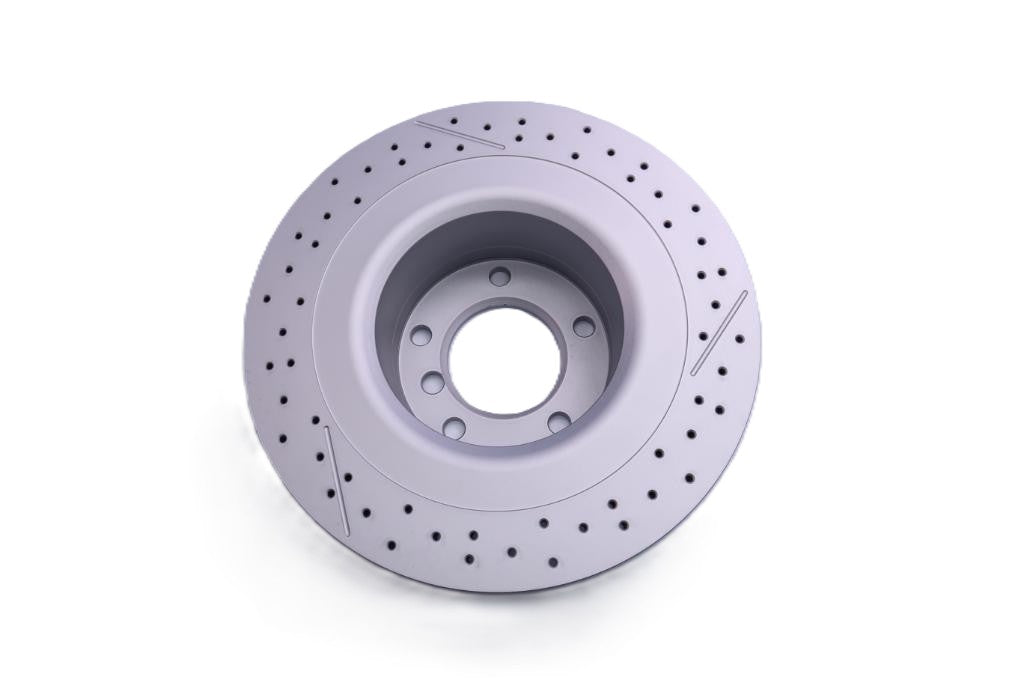 Mercedes G63 G65 Amg rear brake disc rotor 1pc TopEuro #2411