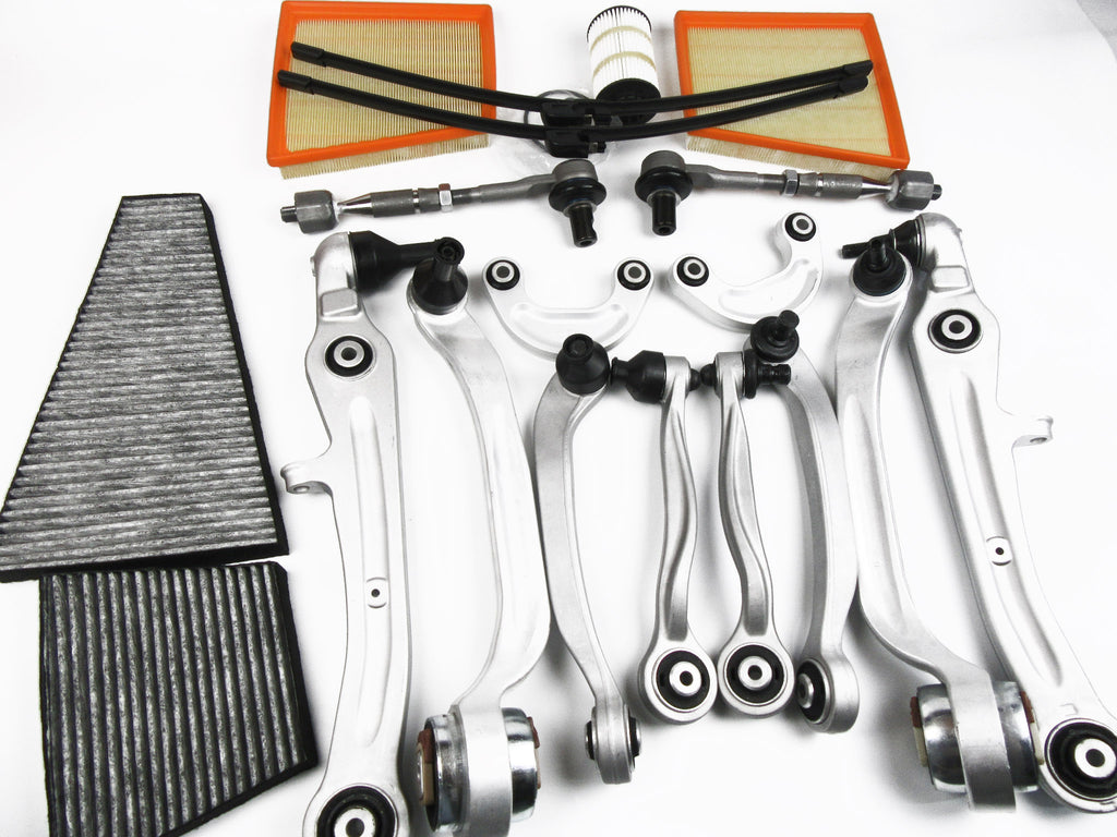 Bentley Continental filter set + control arms tie rod swaybar links #314