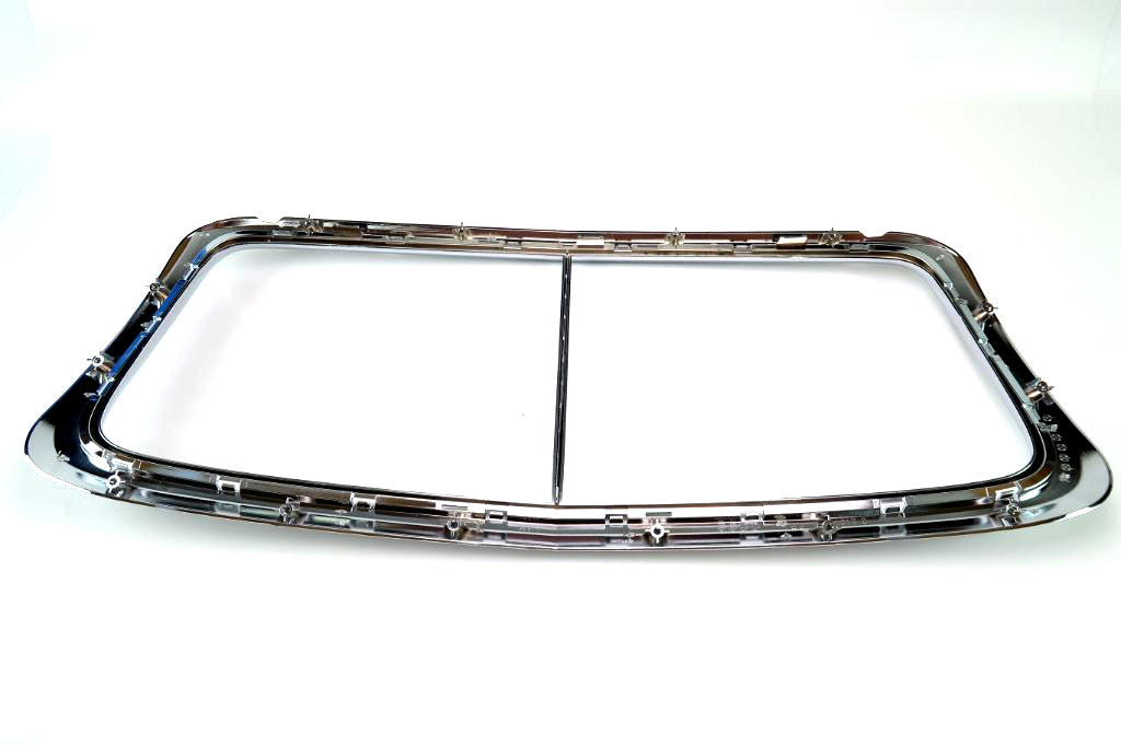 Bentley Continental Gtc Gt main radiator grille chrome 4 pieces #1024