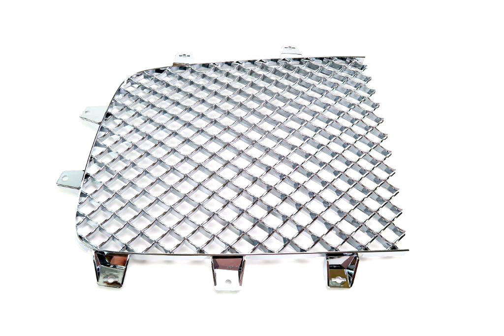 Bentley Continental Gtc Gt left radiator grille chrome insert #1029