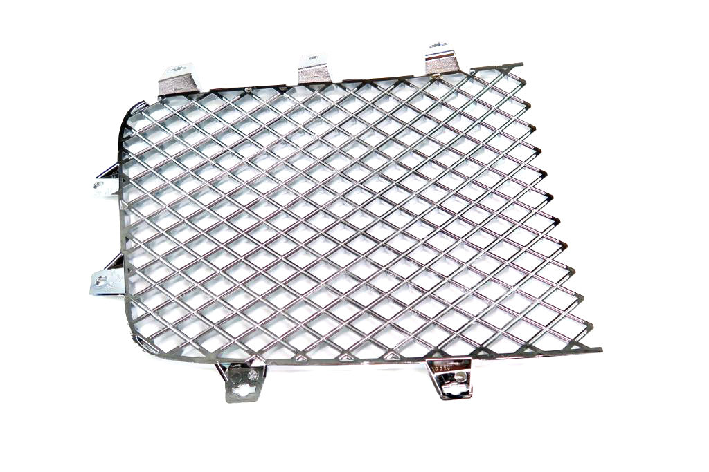 Bentley Continental Gtc Gt left radiator grille chrome insert #1029