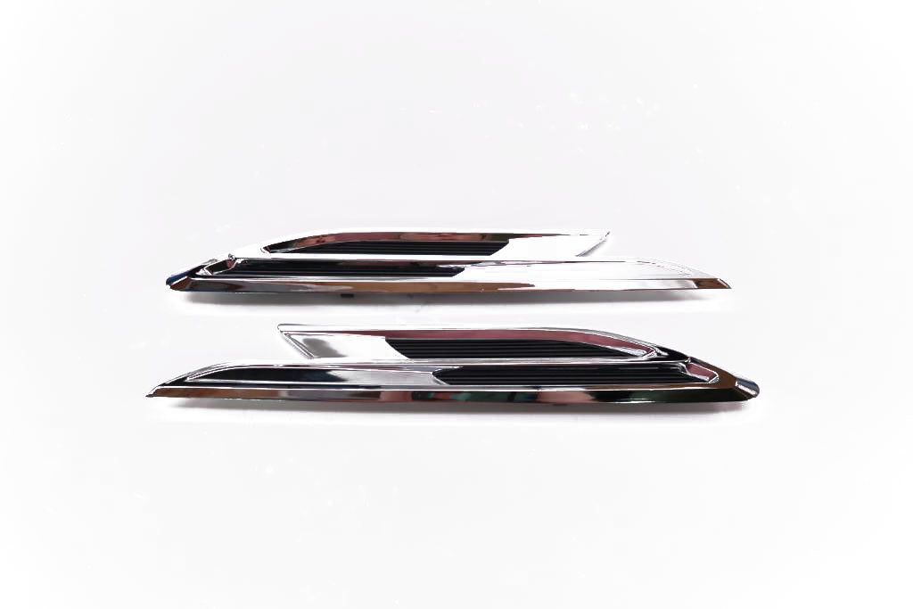 Bentley Bentayga chrome left right fender air vent grill 2pcs #2013