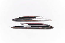 Load image into Gallery viewer, Bentley Bentayga chrome left right fender air vent grill 2pcs #2013