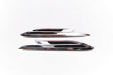 Bentley Bentayga chrome left right fender air vent grill 2pcs #2013