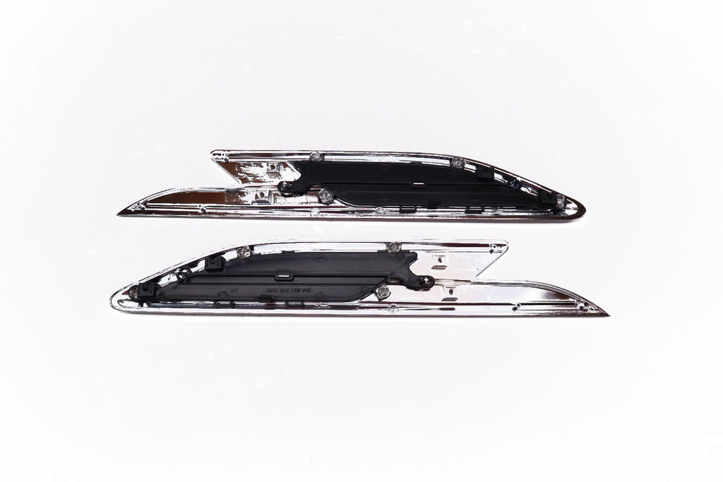 Bentley Bentayga chrome left right fender air vent grill 2pcs #2013