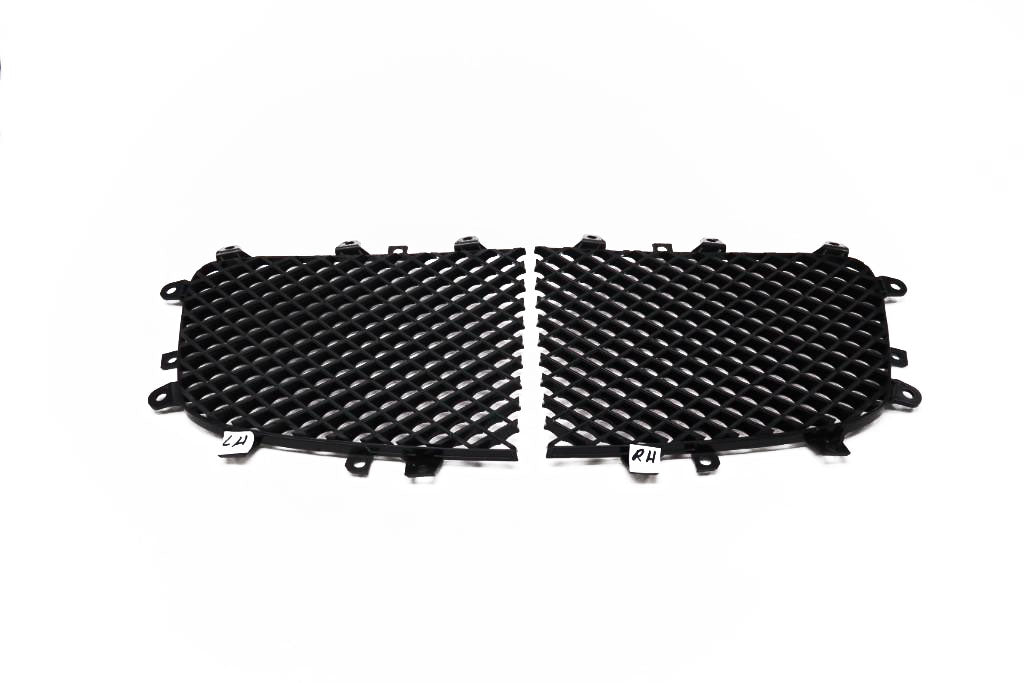 Bentley Continental Gtc Gt Flying Spur black front center grille inserts #2019