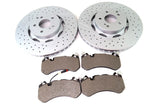 Mercedes E63 C63 Gt63 Sl63 Clk63 Cls63 Amg front brake pads rotors #1051