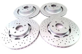 Mercedes Benz E63 AmgS C63 Cls63 Amg front rear brake rotors TopEuro #1052