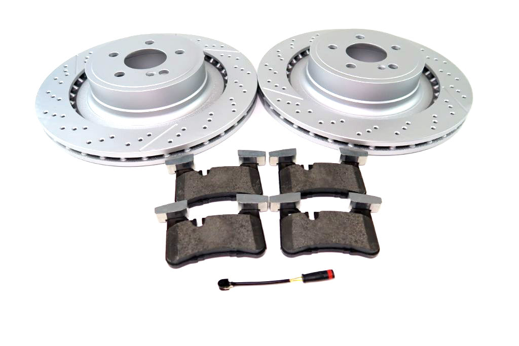 Mercedes Benz E63 AmgS C63 Cls63 Amg rear brake pads rotors TopEuro #1053