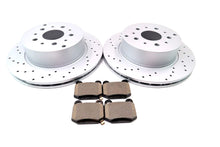 Load image into Gallery viewer, Maserati Quattroporte rear brake pads &amp; rotors TopEuro #1080