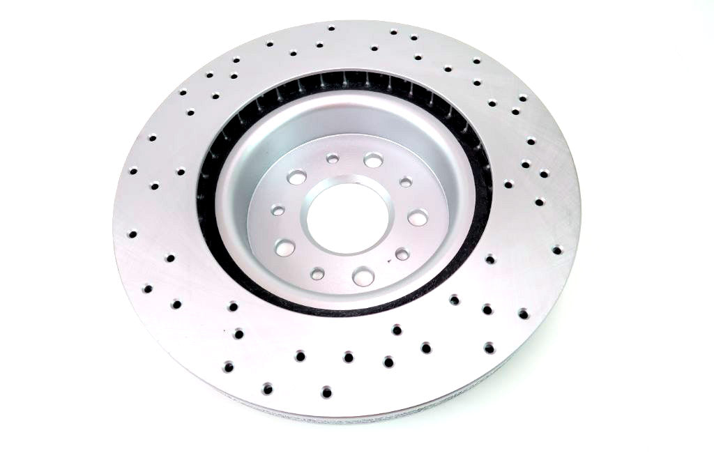 Maserati Quattroporte front rear brake disc rotors TopEuro #1087