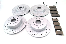 Load image into Gallery viewer, Maserati Quattroporte front rear brake pads &amp; rotors TopEuro #1084