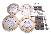 Load image into Gallery viewer, Maserati GranTurismo Gran Turismo Gt front rear brake pads rotors TopEuro #2484