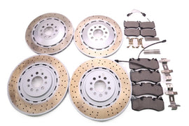 Maserati GranTurismo Gran Turismo Gt front rear brake pads rotors TopEuro #2484