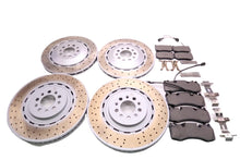 Load image into Gallery viewer, Maserati GranTurismo Gran Turismo Gt front rear brake pads rotors TopEuro #2484
