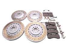 Load image into Gallery viewer, Maserati GranTurismo Gran Turismo Gt front rear brake pads rotors TopEuro #2484