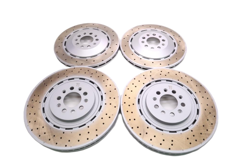 Maserati GranTurismo Gran Turismo Gt front rear brake disc rotors TopEuro #2485
