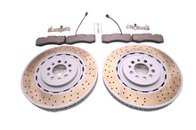 Load image into Gallery viewer, Maserati GranTurismo Gran Turismo Gt front brake pads rotors TopEuro #2486