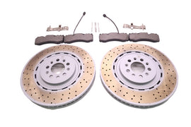 Maserati GranTurismo Gran Turismo Gt front brake pads rotors TopEuro #2486