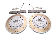 Load image into Gallery viewer, Maserati GranTurismo Gran Turismo Gt front brake pads rotors TopEuro #2486