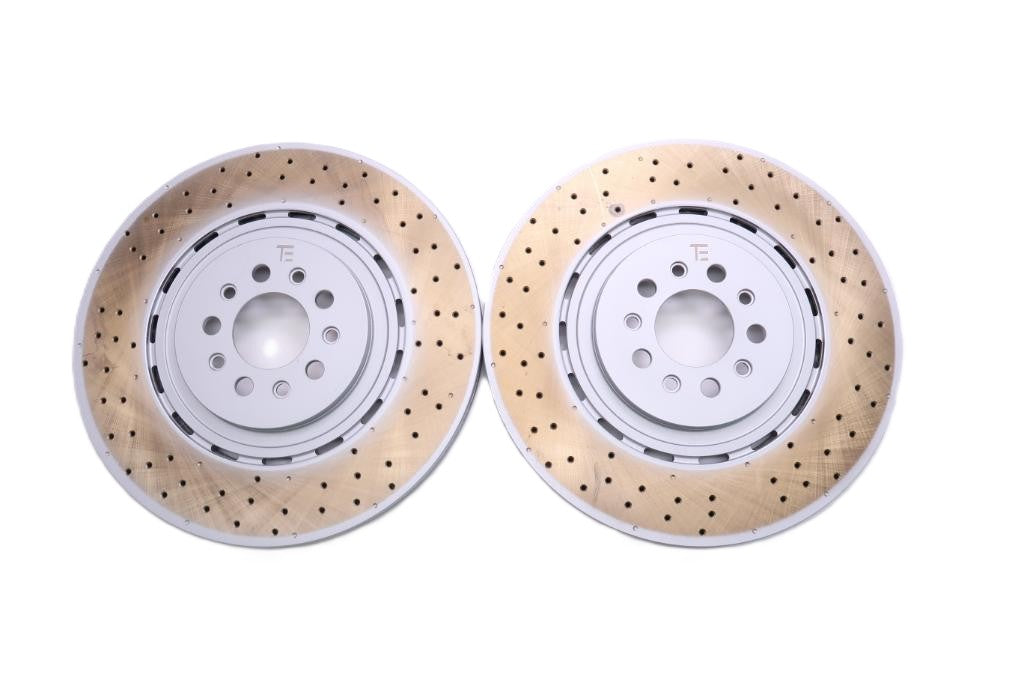 Maserati GranTurismo Gran Turismo Gt front brake disc rotors TopEuro #2487