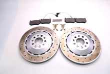 Load image into Gallery viewer, Maserati GranTurismo Gran Turismo Gt rear brake pads and rotors TopEuro #2489