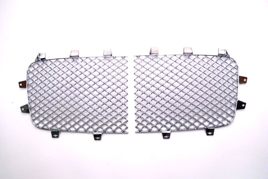 Bentley Continental Gt Gtc main radiator grille chrome inserts 2016-2018 #2500