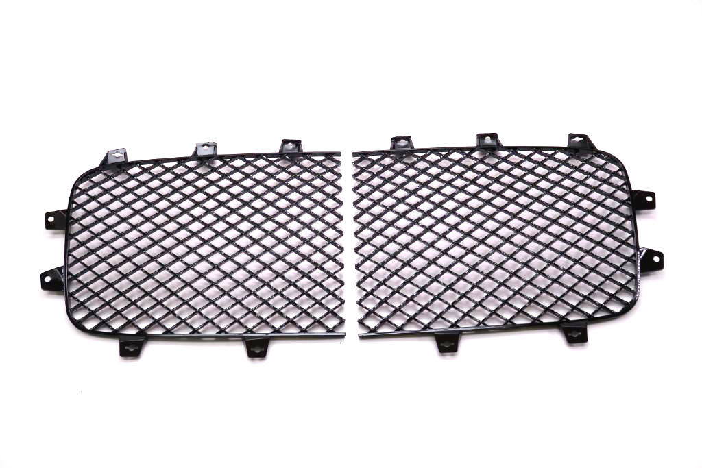 Bentley Continental Gt Gtc main radiator grille black inserts 2016-2018 #2507