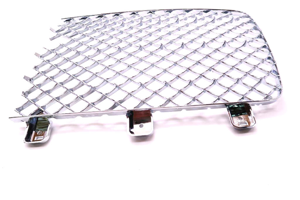 Bentley Bentayga Ewb Azure front black radiator grille + chrome inserts #2552