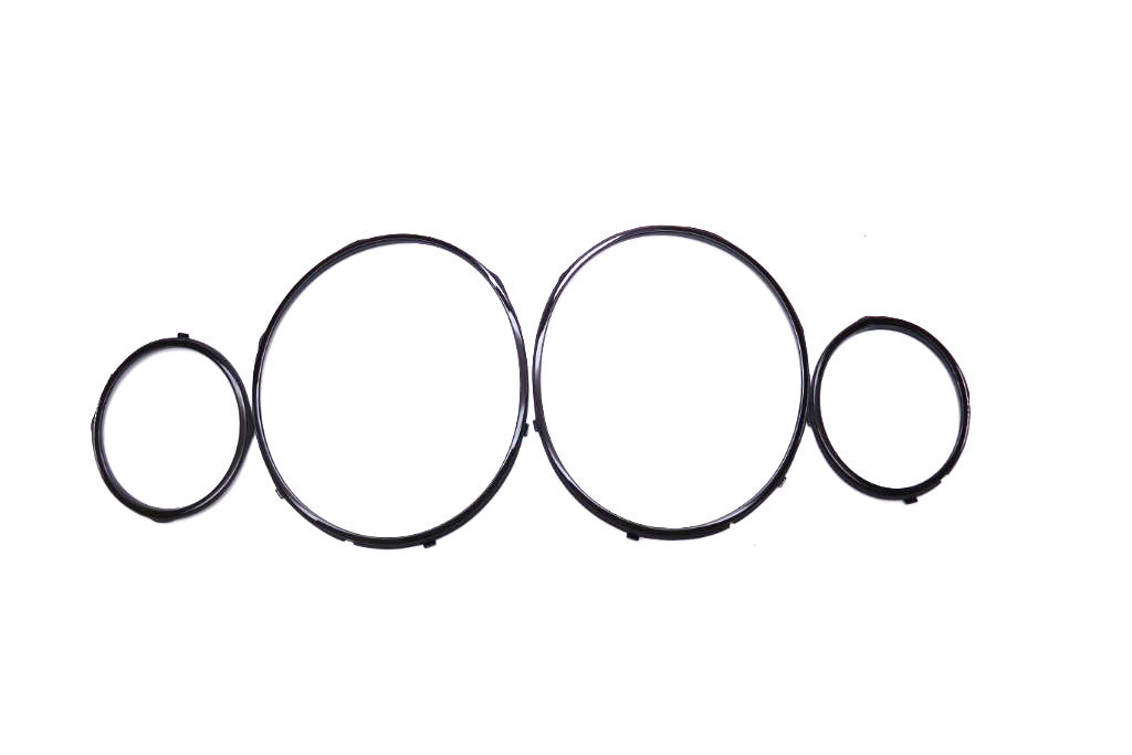 Bentley Mulsanne black headlight rings 4pcs #2573