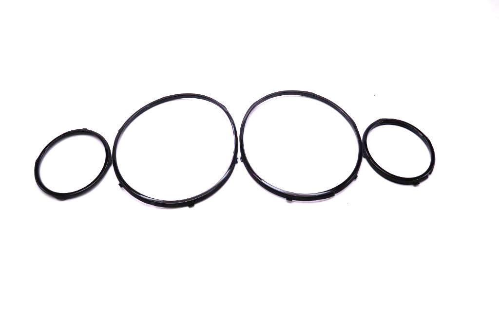 Bentley Mulsanne black headlight rings 4pcs #2573